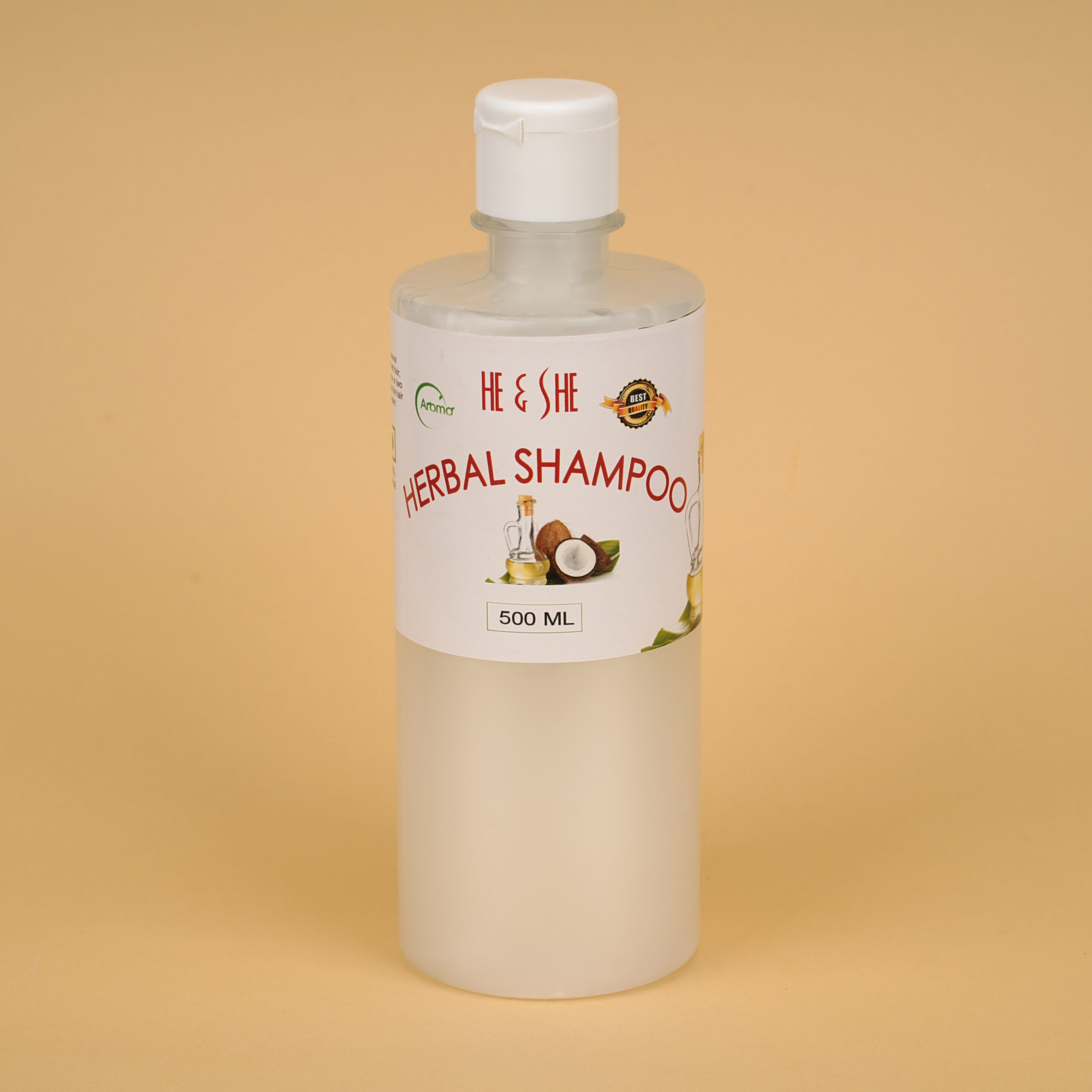 He & She shampoo Coconut